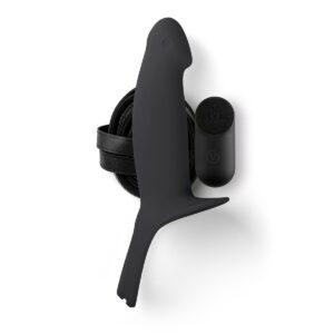 ARNÉS HUECO C/ VIBRACIÓN H4 TALLA L BLACK-VIRGITE - HOLLOW STRAPS (Saint Sual) EAN: 8436572921696