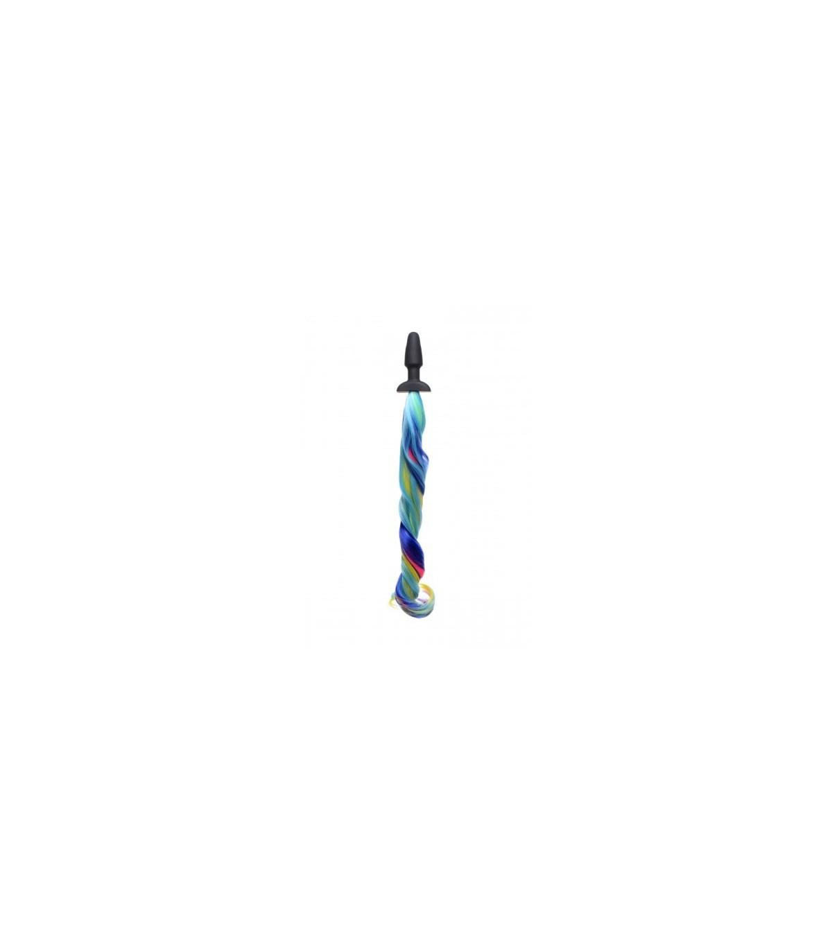 COLA PONI PLUG ARCOIRIS SILICONA-XR - TAILZ (Saint Sual) EAN: 848518030054 - Imagen 4