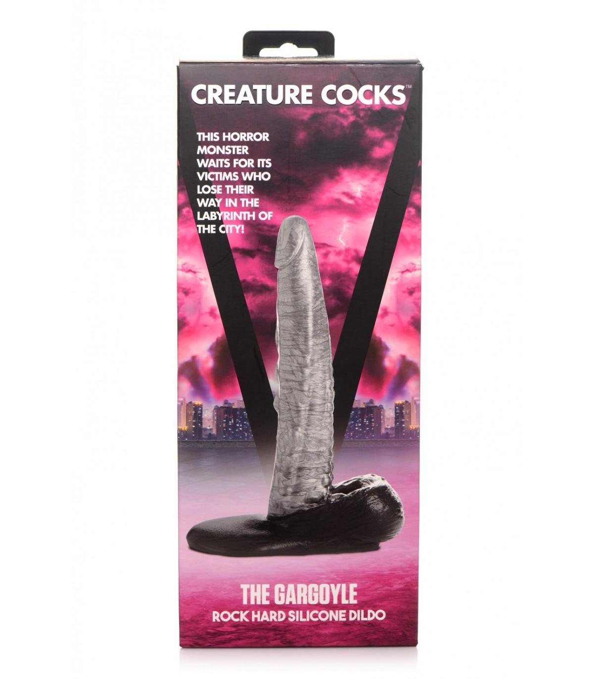 DILDO SILICONA THE GARGOYLE ROCK HARD 23'60 CM X 4'57 CM-XR - CREATURE COCKS (Saint Sual) EAN: 848518046086 - Imagen 9