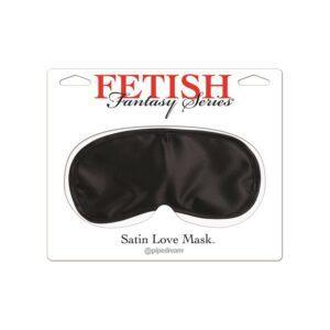 Fetish Fantasy Series Antifaz de Satén Love - Color Negro-FETISH FANTASY SERIES (LoveCherry) EAN: 603912115413