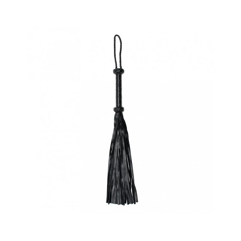 Flogger Trenzado Cuero Negro-BONDAGE PLAY (LoveCherry) EAN: 8718924237335 - Imagen 2