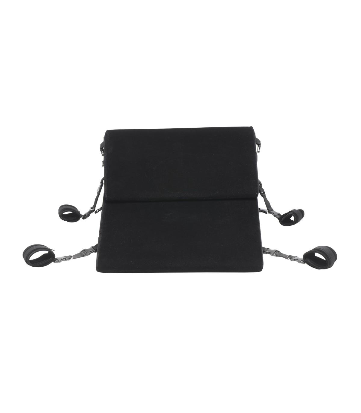 SET COJIN BONDAGE NEGRO-XR - BEDROOM BLISS (Saint Sual) EAN: 848518051844 - Imagen 5