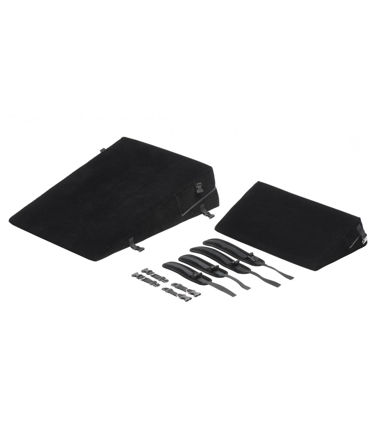 SET COJIN BONDAGE NEGRO-XR - BEDROOM BLISS (Saint Sual) EAN: 848518051844 - Imagen 6