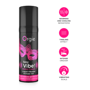 VIBRADOR LÍQUIDO SEXY VIBE!  INTENSE ORGASM 15 ML-ORGIE (Saint Sual) EAN: 5600298351133