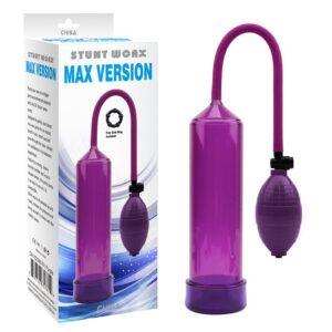 Bomba de Succión para el Pene MAX Version Purpura-CHISA (LoveCherry) EAN: 759746657619