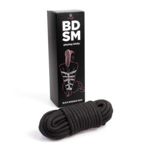 Cuerda para Bondage 10 m Negra-SECRET PLAY (LoveCherry) EAN: 8435097862477
