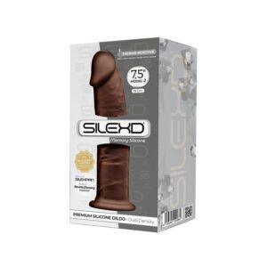Dildo Dual Density Mod 2 - 7.5 Marrón-SILEXD (LoveCherry) EAN: 8433345220680