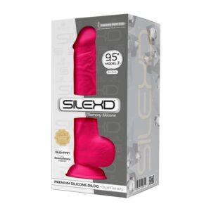 Dildo Dual Density Mod. 3 - 9.5 Rosa-SILEXD (LoveCherry) EAN: 8433345220314