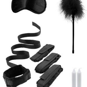 Kit de cama Bondage de 4 piezas-OUCH! (Fun Distri) EAN: 8714273504142