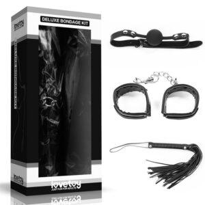 Kit Bondage Deluxe Negro-LOVETOY (LoveCherry) EAN: 6970260902564