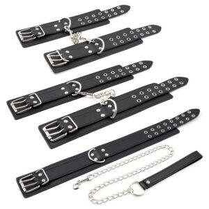 Kit de manguitos y collares negros de doble pasador-FUKR (Fun Distri) EAN: 3662811346301