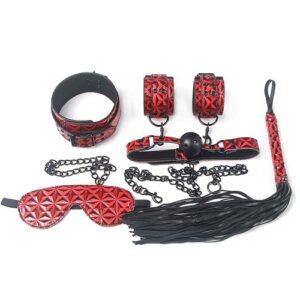 Kit SM Diamond Lines Red - 5 piezas-GENERIQUE (Fun Distri) EAN: 3662811076161
