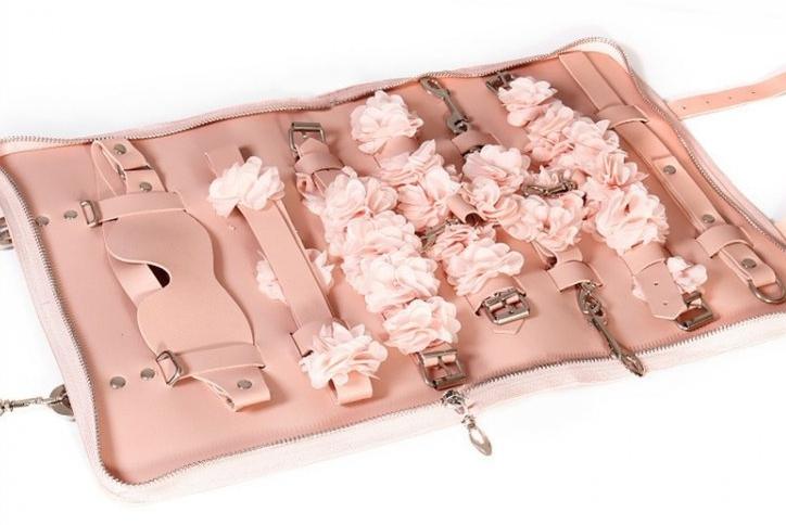 Kit Bondage Flor de Encaje Rosa-GENERIQUE (Fun Distri) EAN: 3662811198993 - Imagen 2