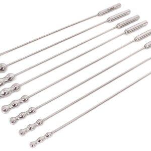 Juego de 8 cuentas dilatadoras de 28cm - Diámetro de 7 a 14mm-KIOTOS (Fun Distri) EAN: 8720246442243