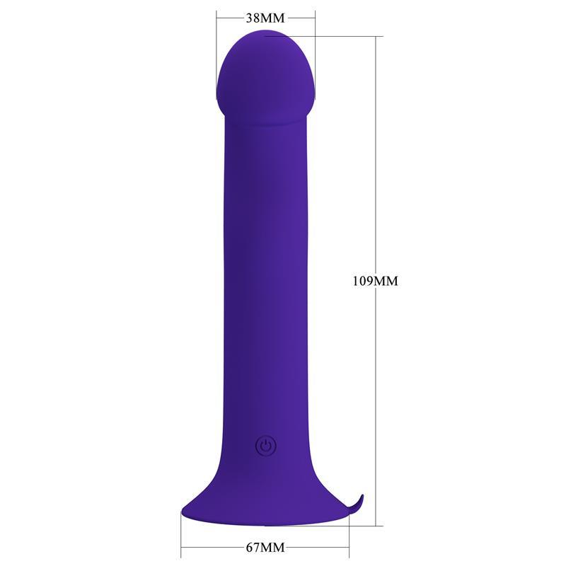 Murray Youth Dildo con Vibración y Pulsación-PRETTYLOVE (LoveCherry) EAN: 6959532328639 - Imagen 9