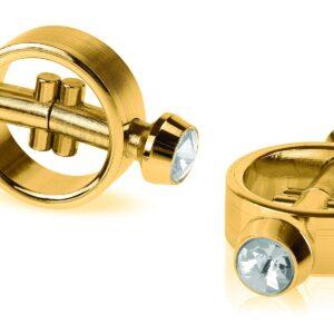 Pinzas magnéticas de oro para pezones-FETISH FANTASY SERIES (Fun Distri) EAN: 603912340884