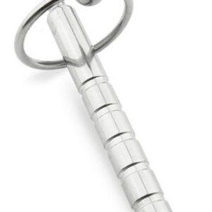 Plug para el pene perforado Pen Strie 12cm - Diámetro 10mm-GENERIQUE (Fun Distri) EAN: 3662811200221