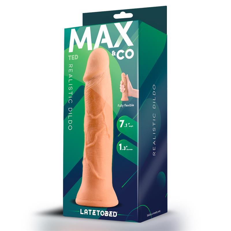 Ted Dildo Realista 7.1 Natural-MAX & CO (LoveCherry) EAN: 8436583797112 - Imagen 4