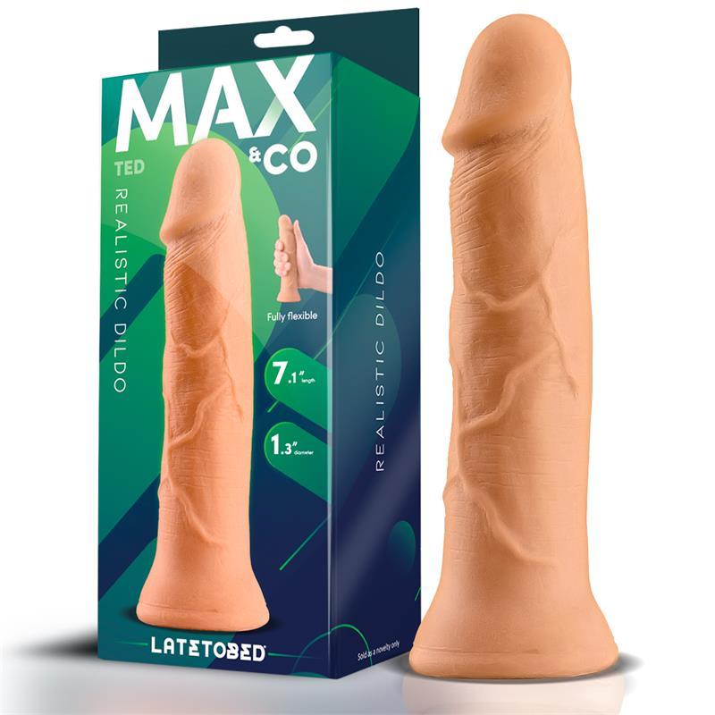Ted Dildo Realista 7.1 Natural-MAX & CO (LoveCherry) EAN: 8436583797112