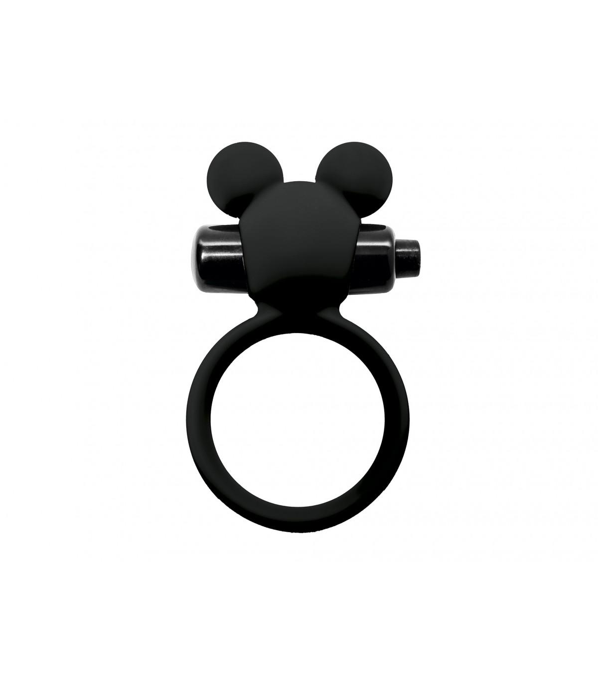 ANILLO VIBRADOR E6 NEGRO-VIRGITE - ESSENTIALS (Saint Sual) EAN: 8436572920293