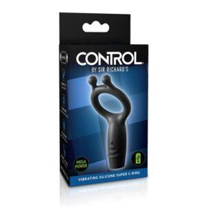 Anillo Vibrador Silicona Recargable Control Vibrating Super C-Ring-SIR RICHARDS (LoveCherry) EAN: 603912755480
