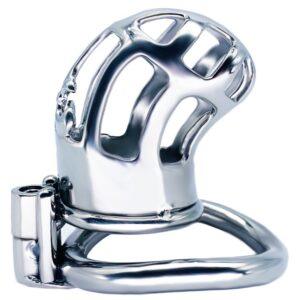 Jaula de castidad de metal Royal Steel 7 x 3cm-COCKLOCK (Fun Distri) EAN: 3662811395774