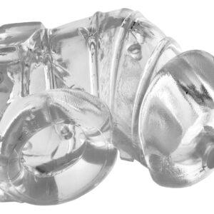 Jaula de castidad blanda de 7 cm transparente-MASTER SERIES (Fun Distri) EAN: 848518024459