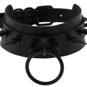 Collar de pinchos Strobo Lish Negro-JOY JEWELS (Fun Distri) EAN: 3662811348275