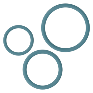 OHMAMA - SET 3 ANILLOS PARA PENE Y TESTÍCULOS - AZUL-OHMAMA SET (Dreamlove) EAN: 8435565938390