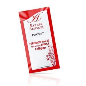 EXTASE SENSUAL - ACEITE MASAJE EFECTO CALOR FEROMONAS PIRULETA 10 ML-EXTASE SENSUAL (Dreamlove) EAN: 8436533099037