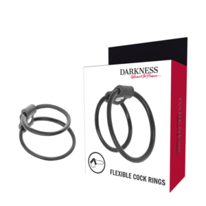 DARKNESS - ANILLOS PENE DUO POTENCIADORES.-DARKNESS BONDAGE (Dreamlove) EAN: 8435565912109