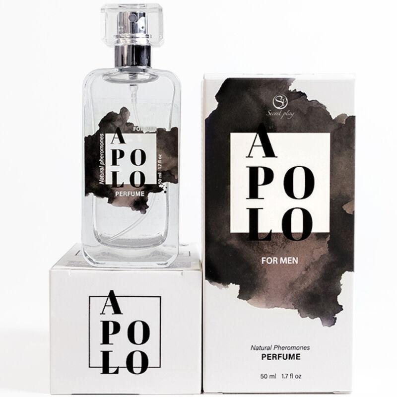 SECRETPLAY - APOLO PERFUME FEROMONAS HOMBRE SPRAY 50 ML-SECRETPLAY COSMETIC (Dreamlove) EAN: 8435097837116 - Imagen 3