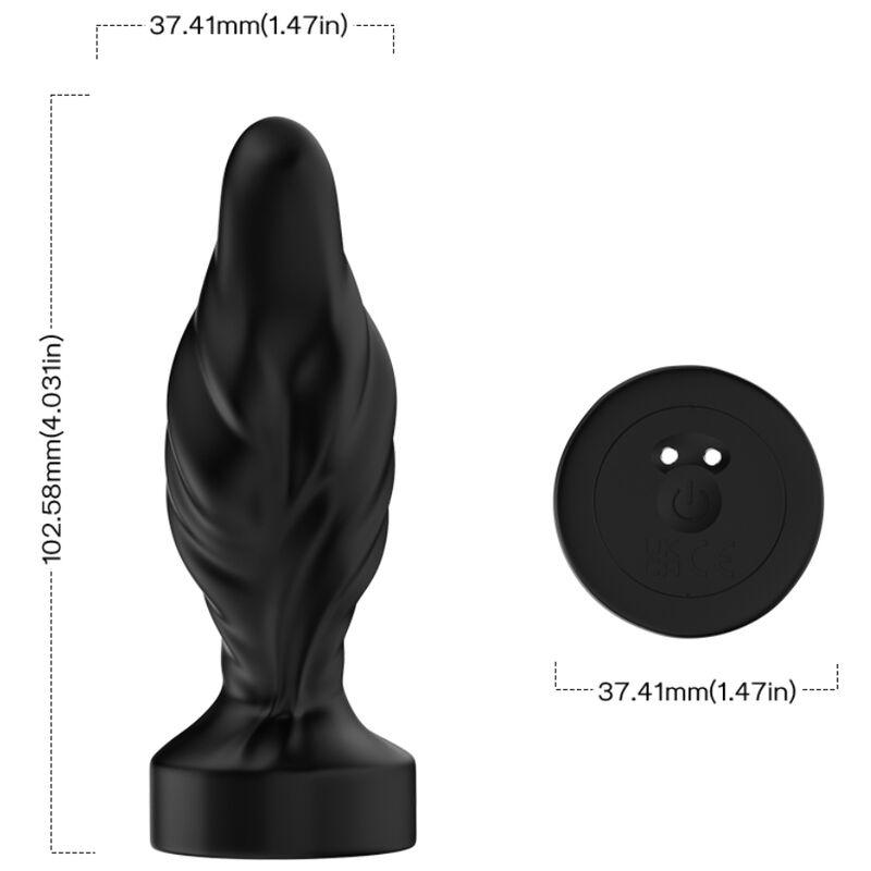 ARMONY - VIBRADOR & PLUG ANAL CONTROL REMOTO NEGRO-ARMONY ANAL (Dreamlove) EAN: 6972377362880 - Imagen 4