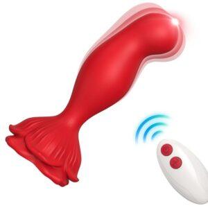 ARMONY - ROSA VIBRADOR & PLUG ANAL CONTROL REMOTO ROJO-ARMONY ANAL (Dreamlove) EAN: 6972377362903