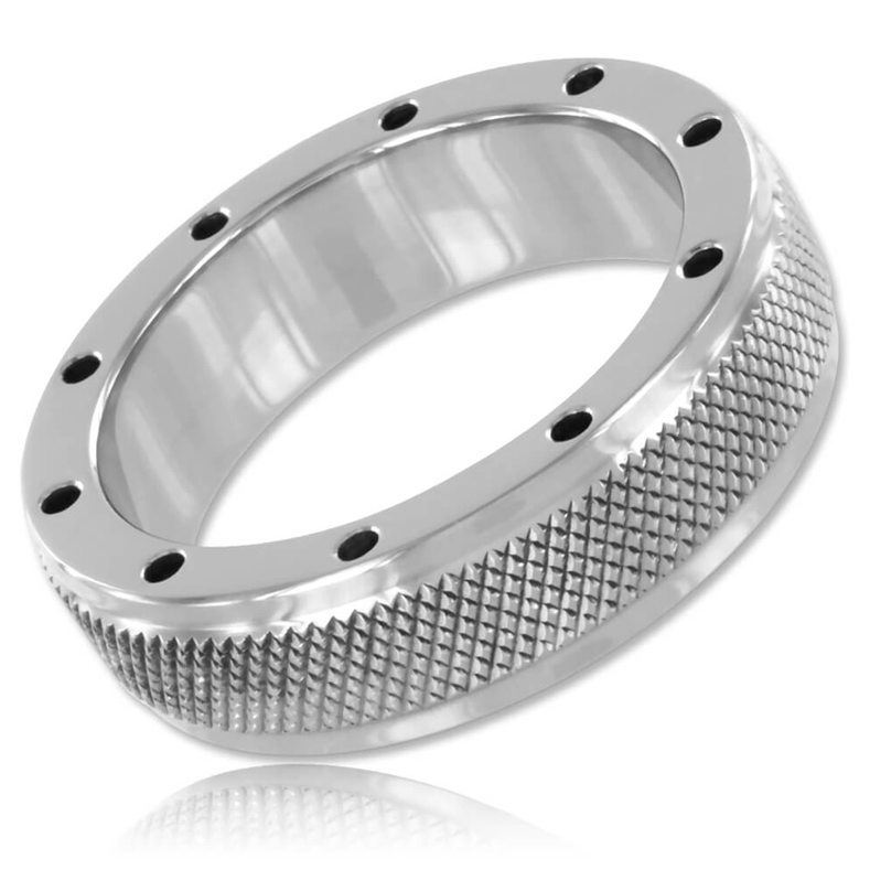 METAL HARD - ANILLO METAL PARA PENE Y TESTICULOS 50MM-METAL HARD (Dreamlove) EAN: 8435565914202