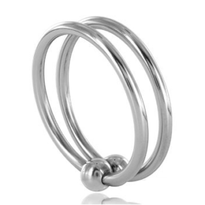 METAL HARD - DOUBLE GLANS RING 28MM-METAL HARD (Dreamlove) EAN: 8435565914110