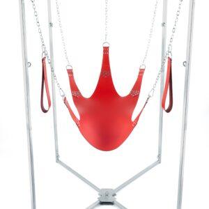 Kit Sling Cuir 5 Points Rouge Armature Grise-MR SLING PACK (Fun Distri) EAN: 3662811260201
