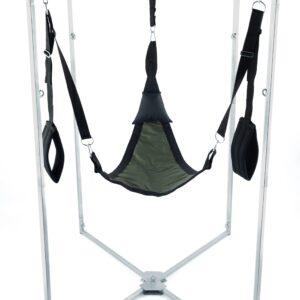 Kit Sling Tissu Triangle Kaki-Noir Armature Grise-MR SLING PACK (Fun Distri) EAN: 3662811261161