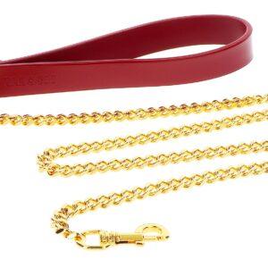 Taboom plomo de metal dorado con mango rojo 75cm-TABOOM (Fun Distri) EAN: 8713221824332