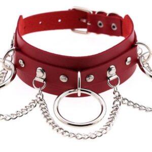 Collar O RING CHAIN Rojo-JOY JEWELS (Fun Distri) EAN: 3662811347209