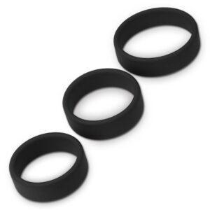 Pack de 3 Anillos para el Pene Power Ring Negro-LOVETOY (LoveCherry) EAN: 6970260906692