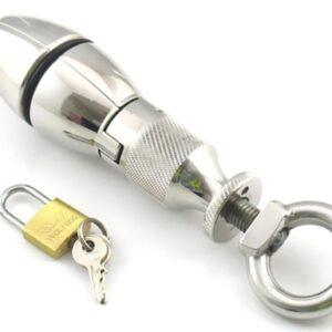 Plug anal Ass Lock 11 x 6 cm-GENERIQUE (Fun Distri) EAN: 3662811235933