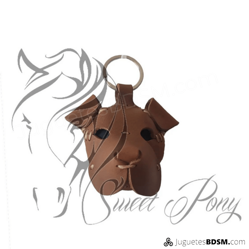 Llavero de Perro Marrón - Imagen 2